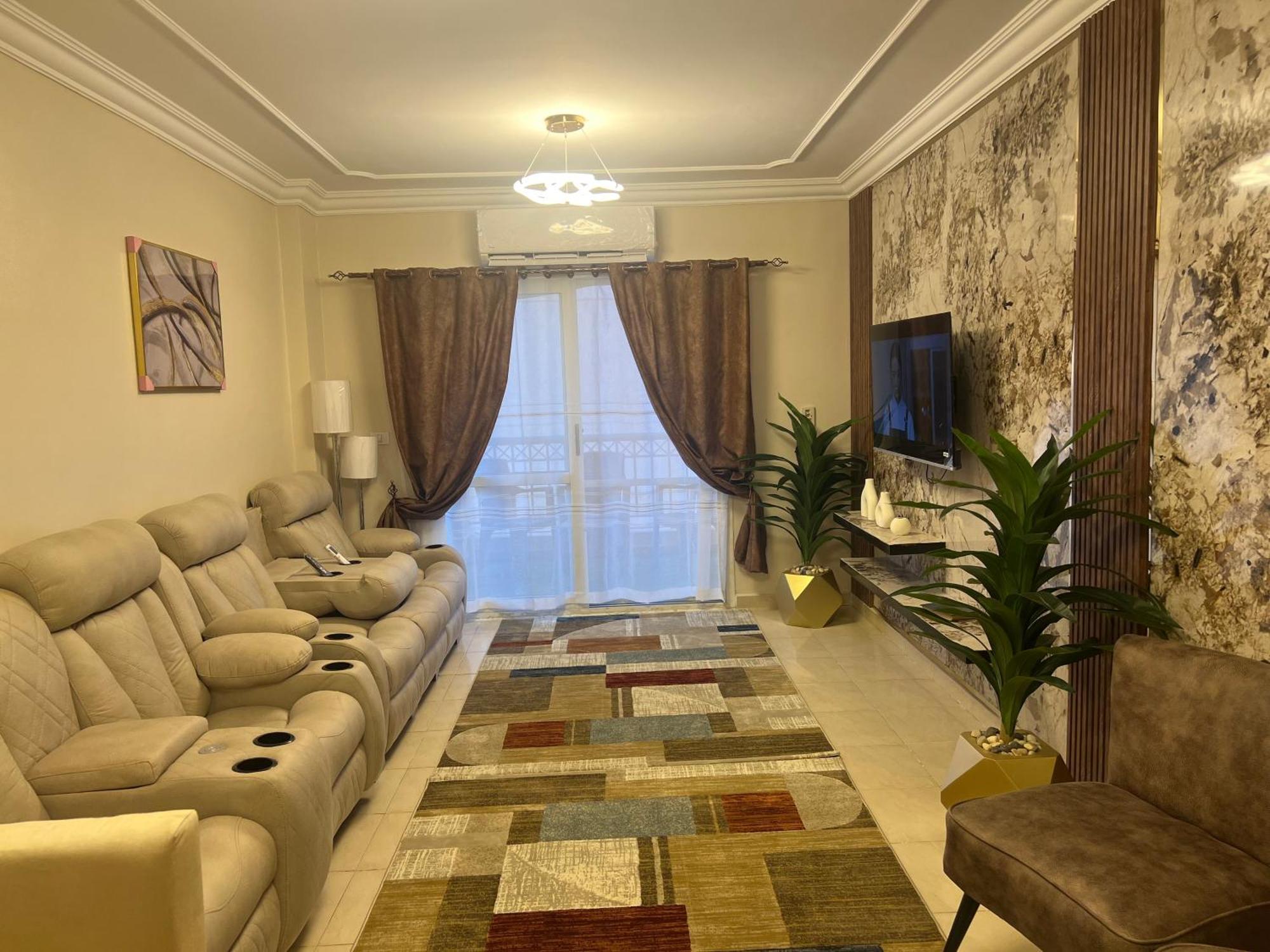Luxurious Vip Apartment In Madinaty Furnished With High End Hotel Furniture Esterno foto